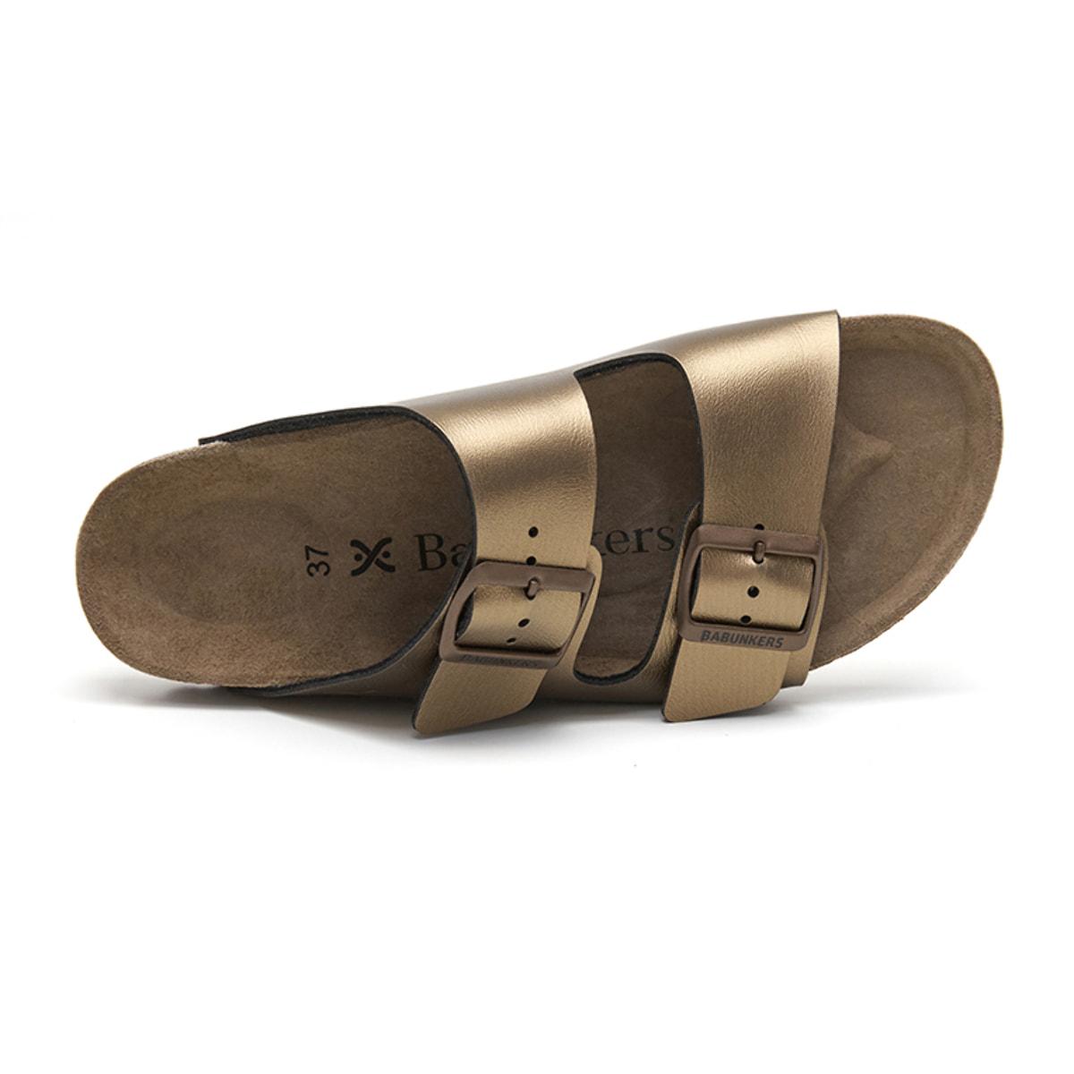 SANDALIA BABUNKERS MARRON