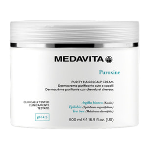 MEDAVITA Puroxine Purity Hair & Scalp Cream 500ml