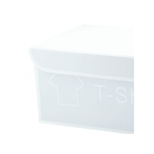Lot de 4 boîtes de rangement avec couvercle en nylon - SPACE