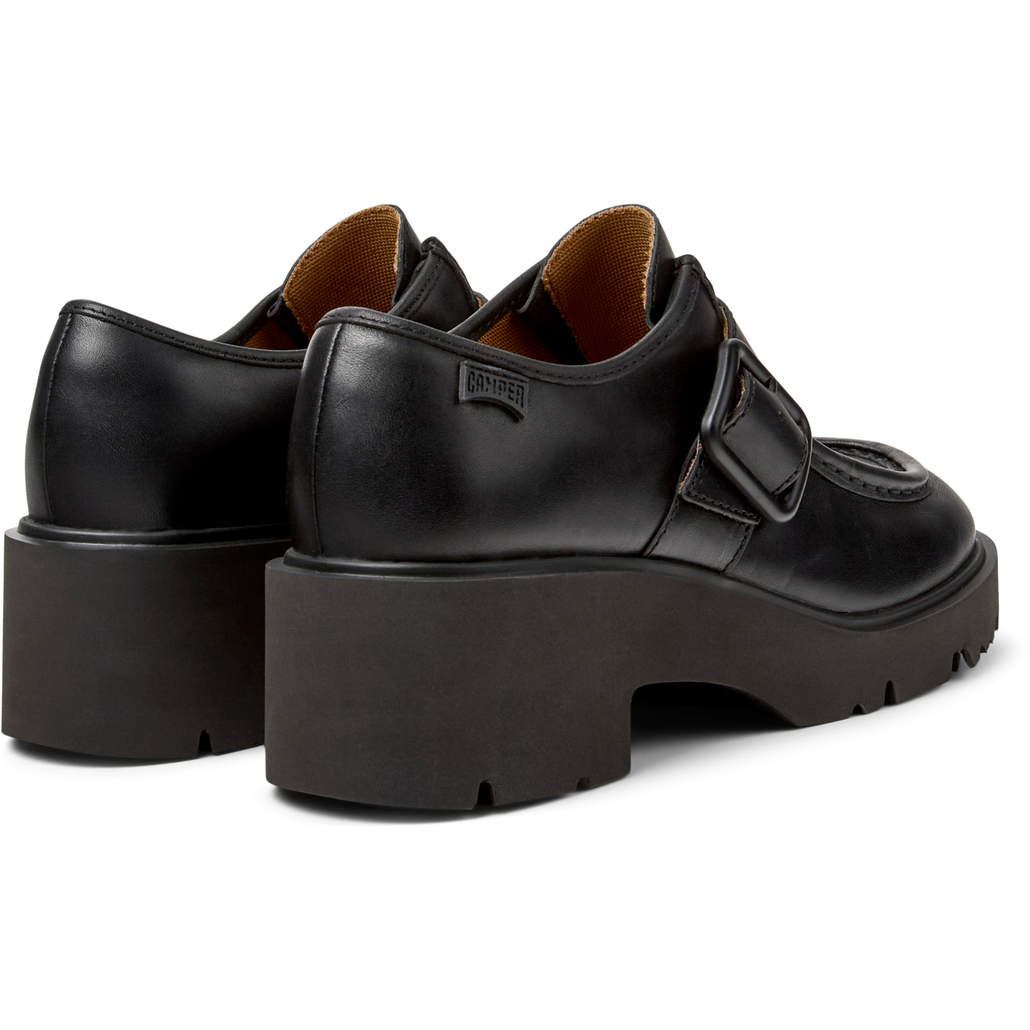 Scarpe stringate - CAMPER Milah - Nero - Pelle liscia