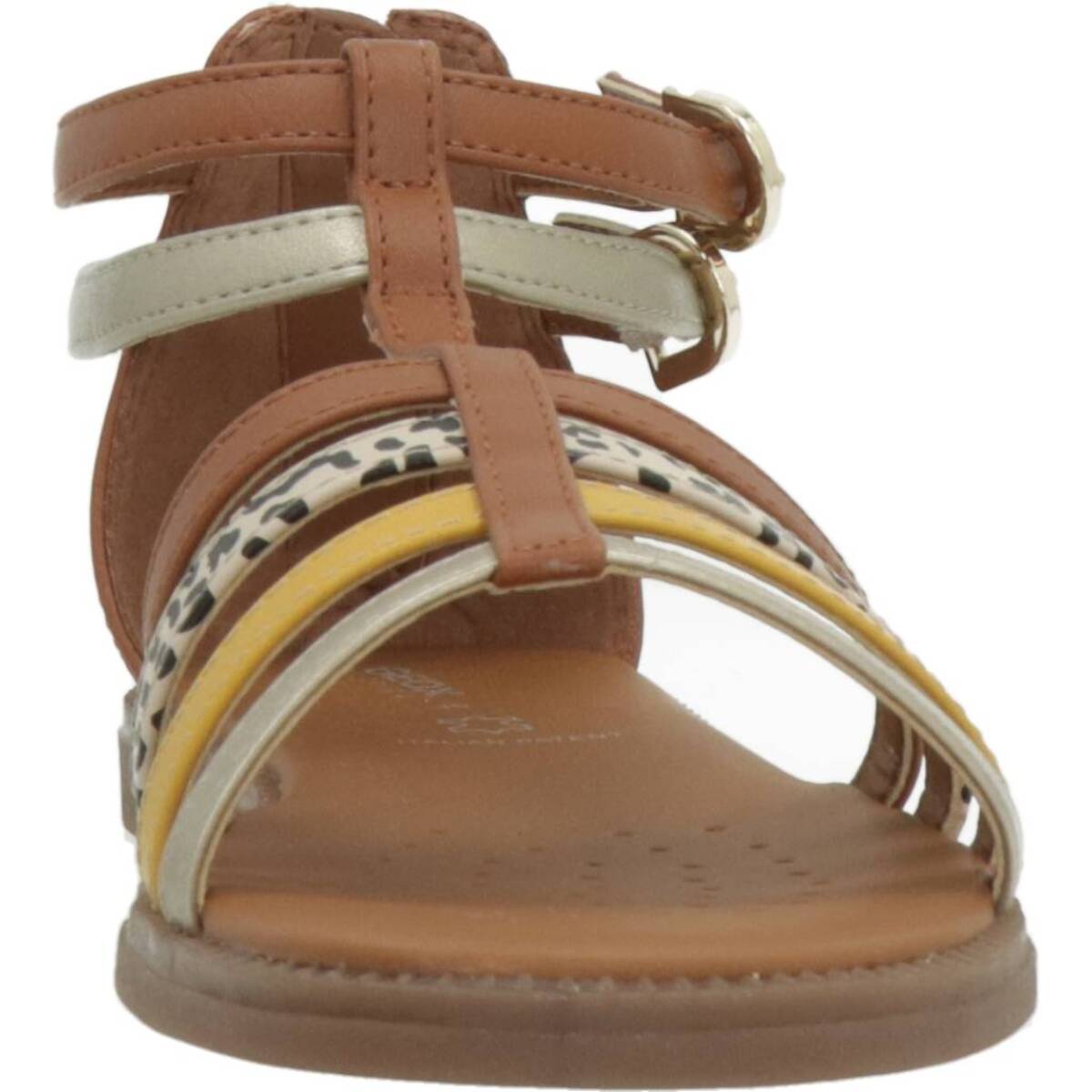 Sandalias Niña de la marca GEOX  modelo J SANDAL KARLY GIRL MARRON
