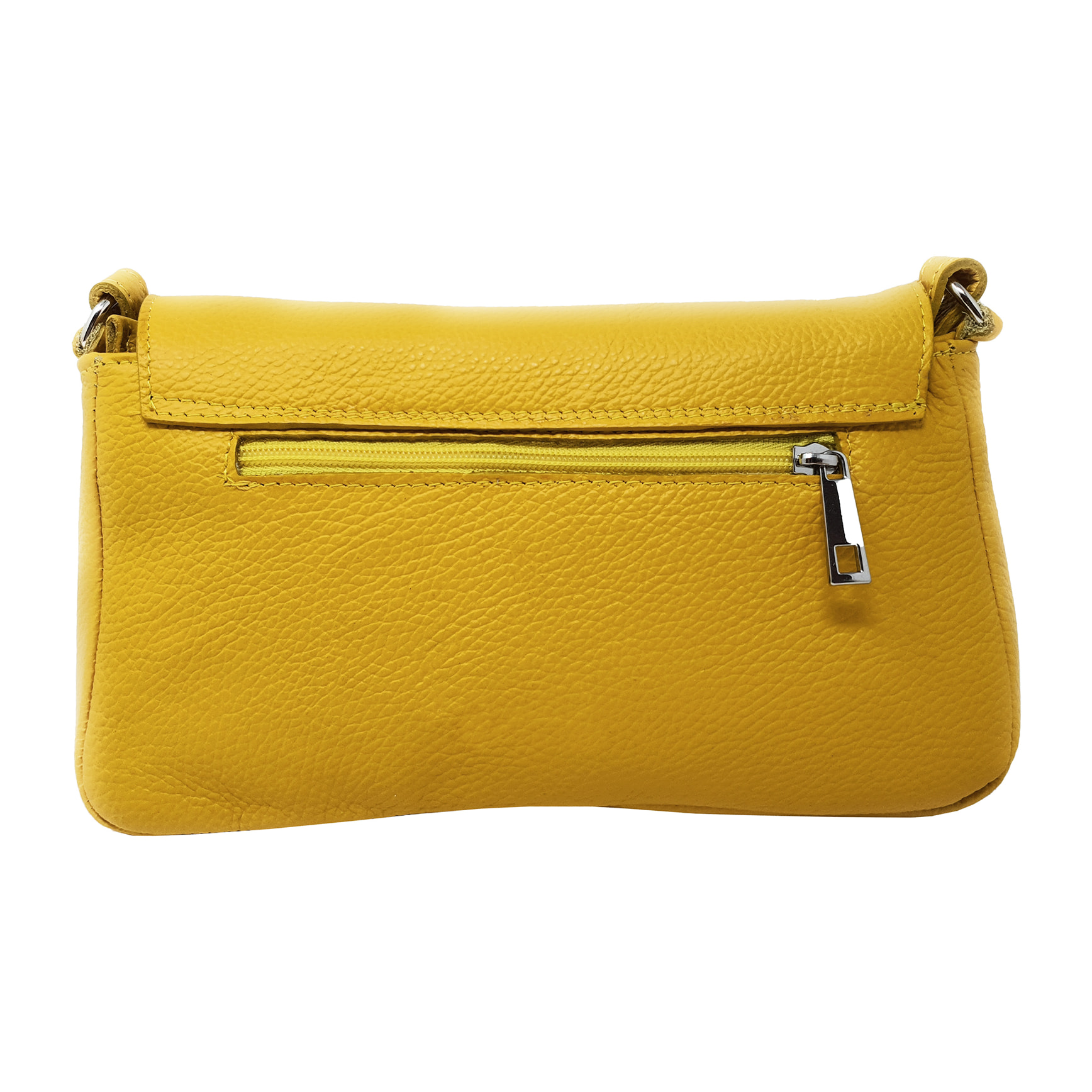 Chicca Borse Tracollina Donna in Pelle Giallo