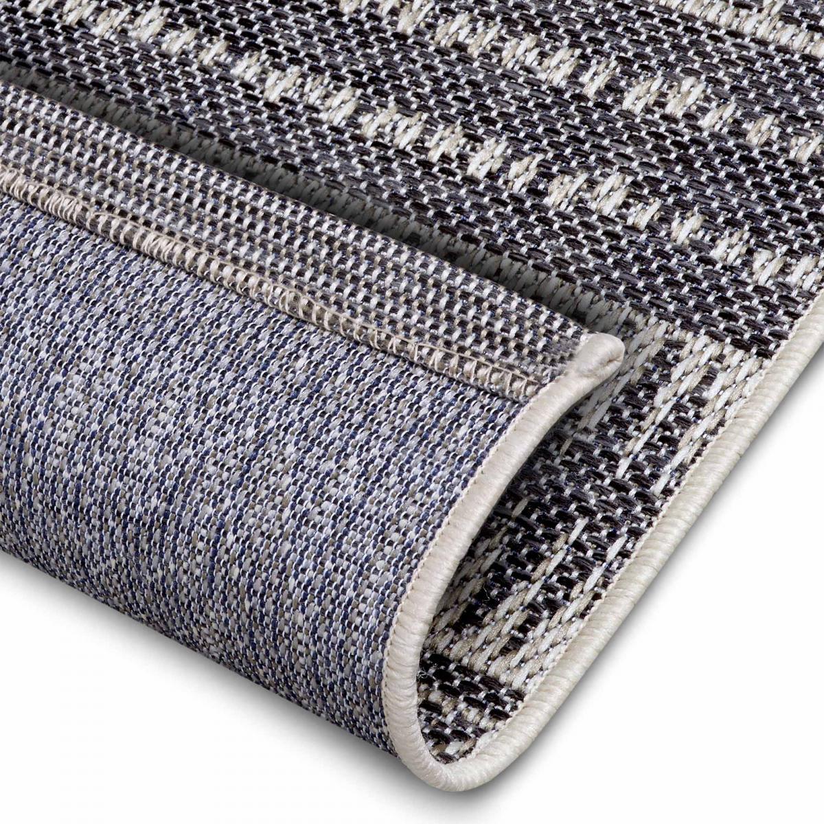Tapis exterieur kilim ethnique, motif authentique, rexe