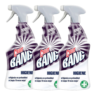 Cillit Bang - Spray Higiene Baño 750ml, pack 3 unidades x 750ml