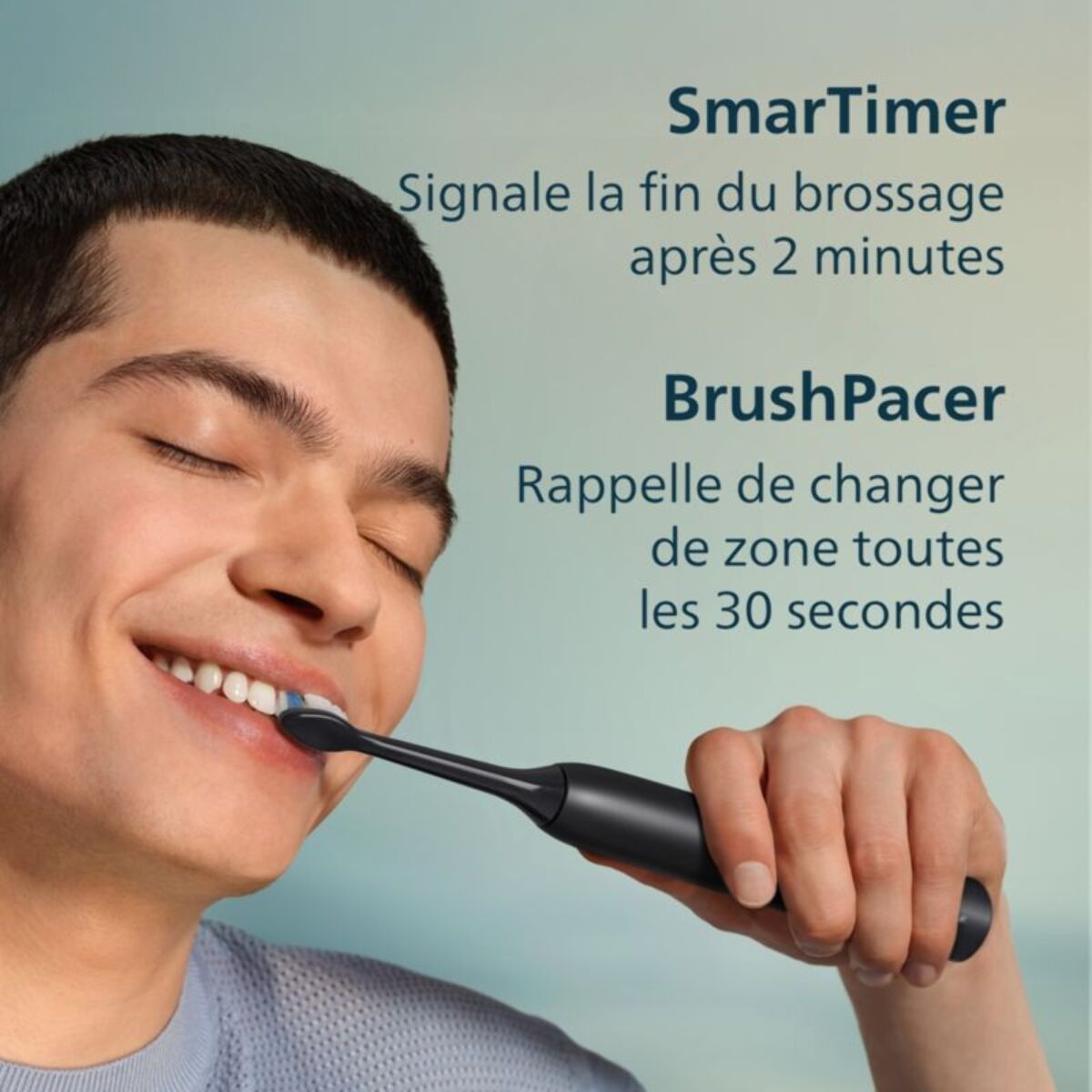 Brosse à dents électrique PHILIPS HX4042/52 Serie 4100 Noire
