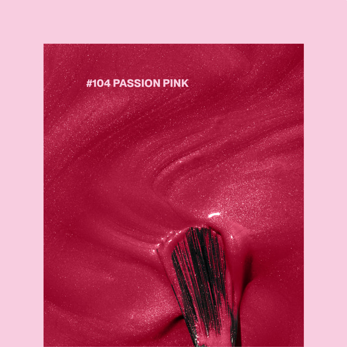 Vernis semi-permanent - 104 Passion Pink - 15 ml