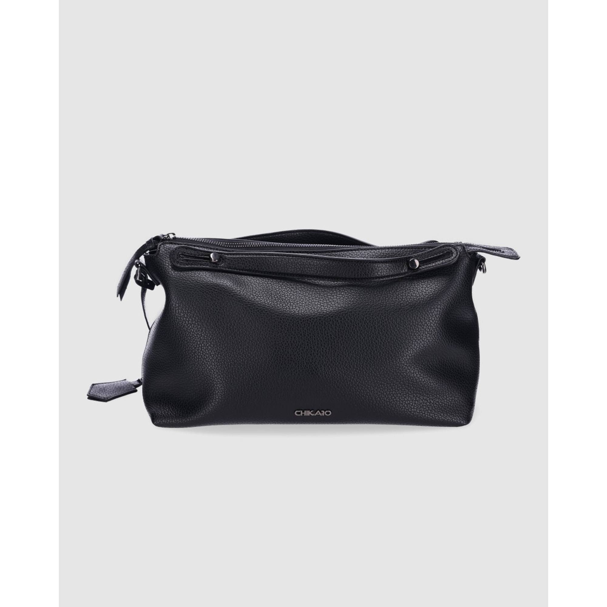 Bolso - Negro - Medida: 36 cm x 23 cm x 12 cm