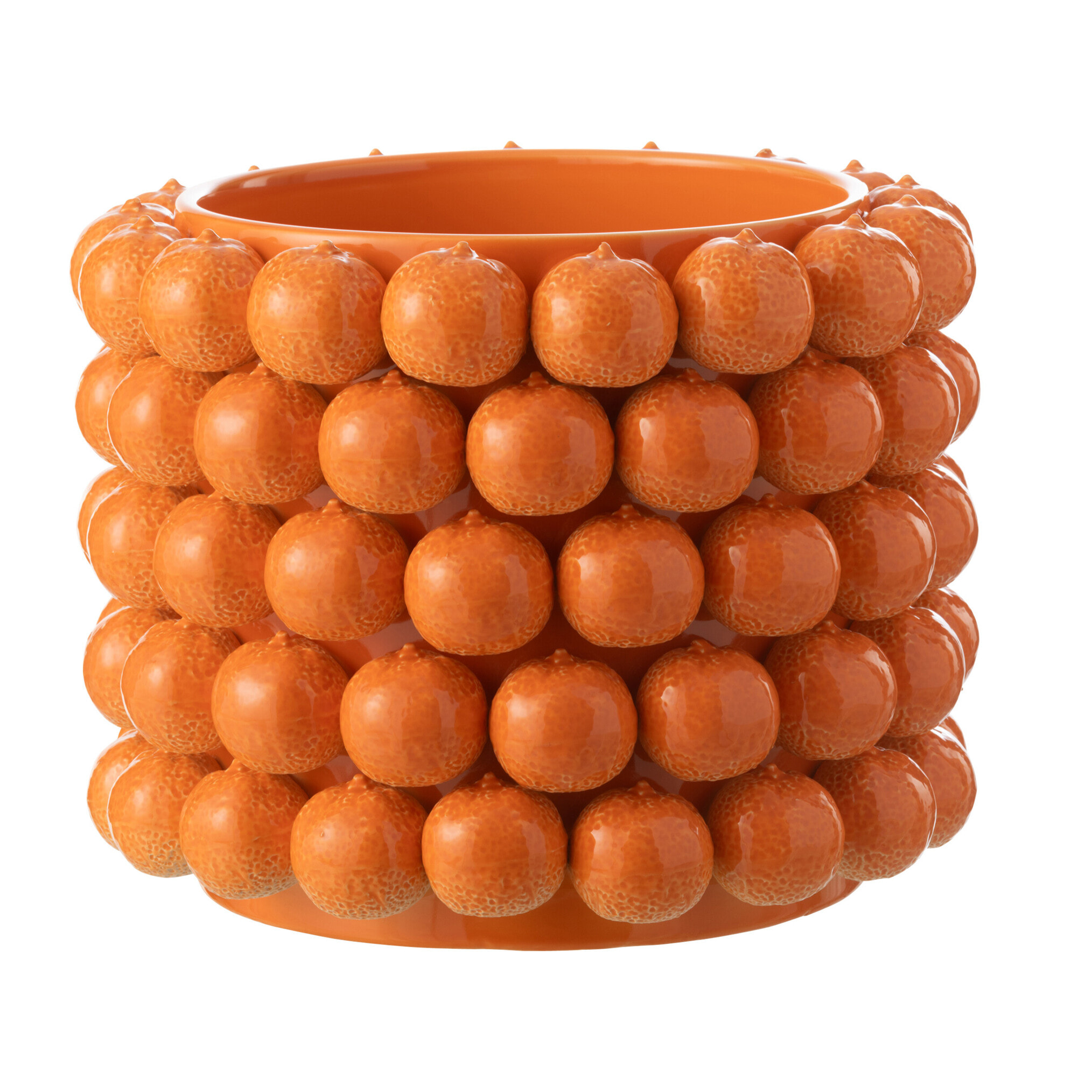 J-Line cache-pot Oranges - céramique - orange - extra large