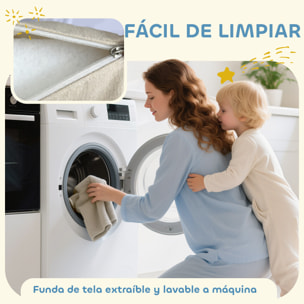 Juego de 7 Bloques de Espuma para Niños, Bloques de Psicomotricidad con Fundas de Pana Lavables, Set de Escalada para Interior, para Escalar y Gatear, Multicolor