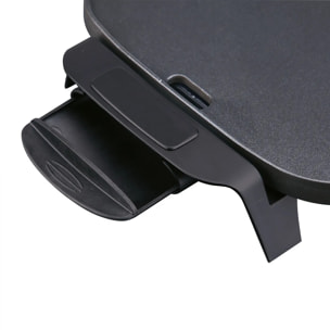 Plancha de cocina eléctrica JATA GR205 de 28 x 22 cm. Antiadherente. Fabricada en España