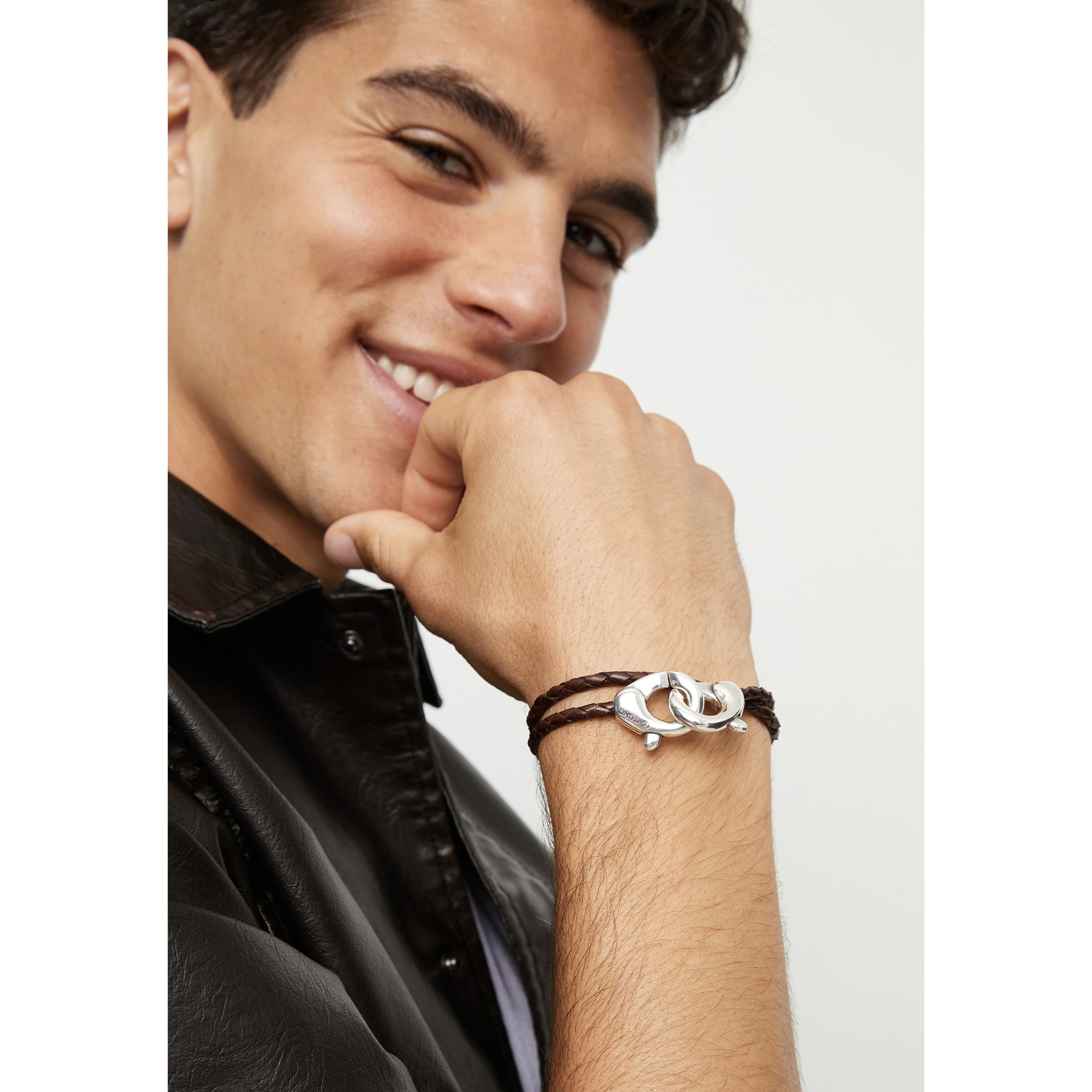 Pulsera SER INSEPARABLE MARRON L