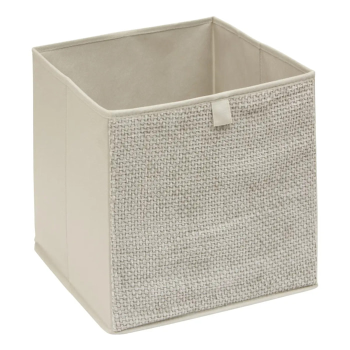 Boîte Mix'N Modul carré pliable 31x31cm beige