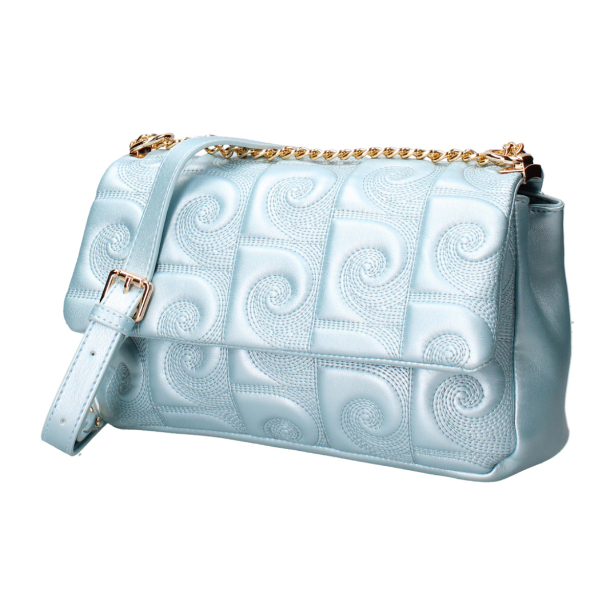 Borsa a tracolla  da donna Poliuretano In Poliuretano 26,5x15,5x7,5 cm