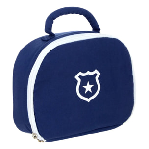 Coffret jeu policier Lior 7x23cm noir