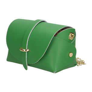 Chicca Borse Borsetta Clutch Verde