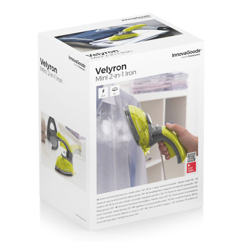 Mini ferro da stiro 2 in 1 Veliron - verde