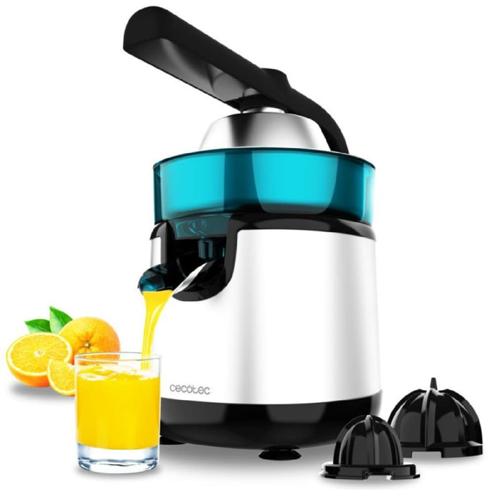 Cecotec Presse-agrumes électrique avec bras levier EssentialVita Hyden 120 Steel