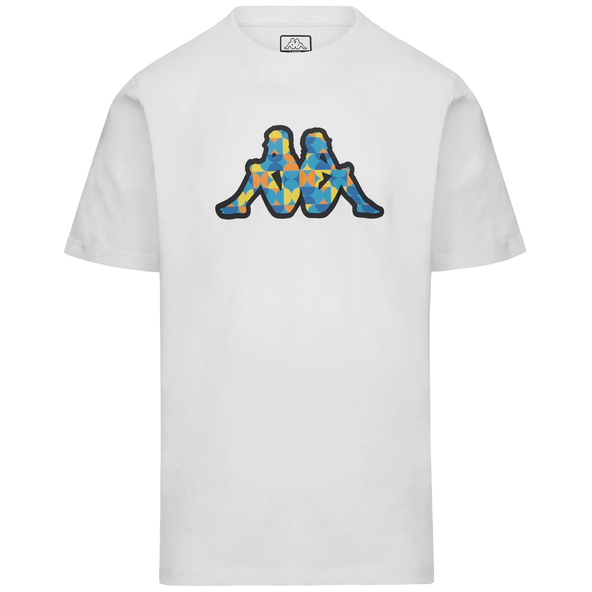 Kappa - T-Shirts & Top Uomo Bianco - Logo Isco