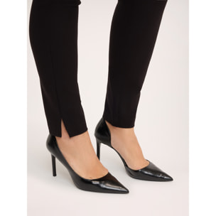 Fiorella Rubino - Pantaloni Leggings in Punto Milano - Nero