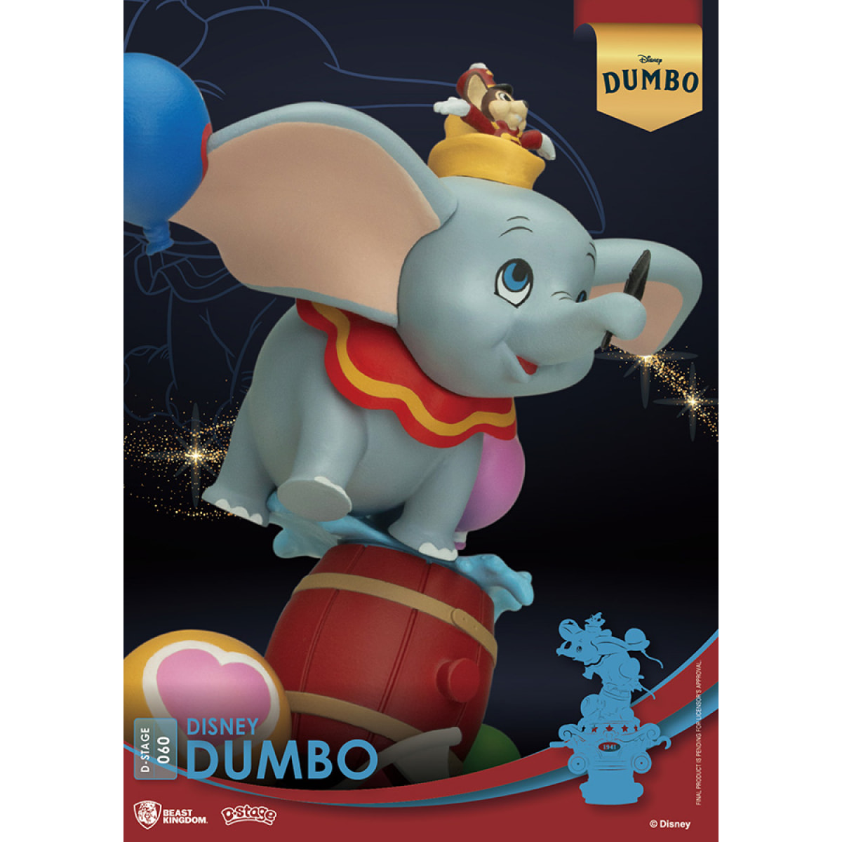 D-STAGE DUMBO STATUA BEAST KINGDOM