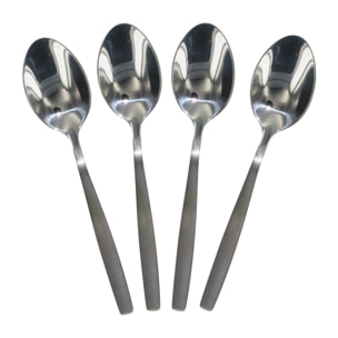 Menagere 16 Pieces Mat Shiny Inox