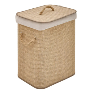 Panier à linge Stemy 60L blanc
