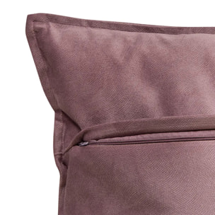 Coussin Lilou violet clair 45x45cm