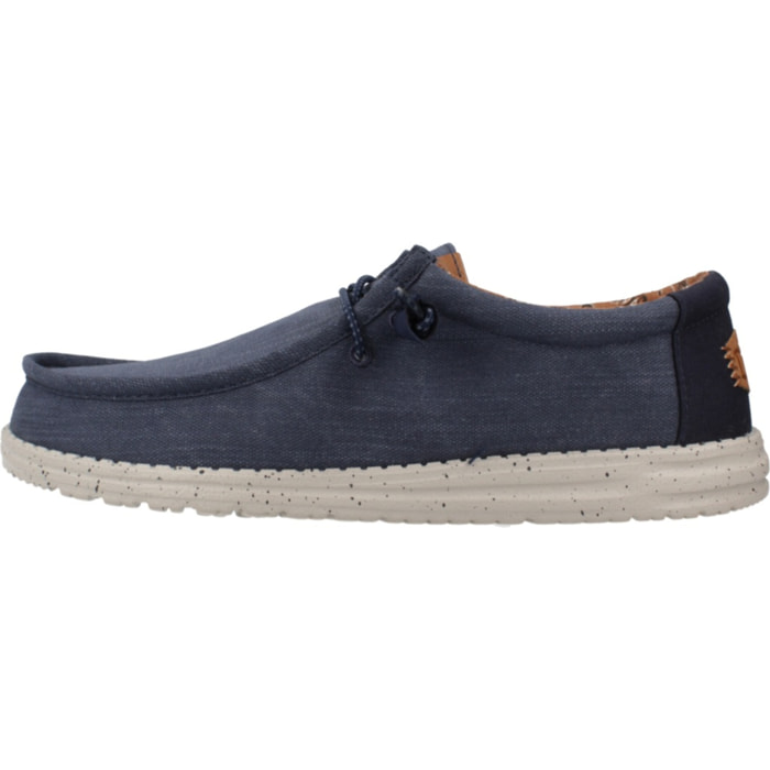 DERBIES - OXFORD HEY DUDE WALLY WASHED CANVAS