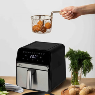 Freidora de aire JATA JEFR1242 de 8 litros. Digital. 10 programas de cocinado. Hasta 200º