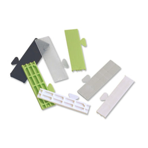 Cale vitrage lrg.30mm l.80mm ep.5mm noire