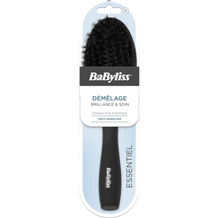 Brosse à cheveux BABYLISS PNEUMATIQUE 100 POUR 100 SANGLIER