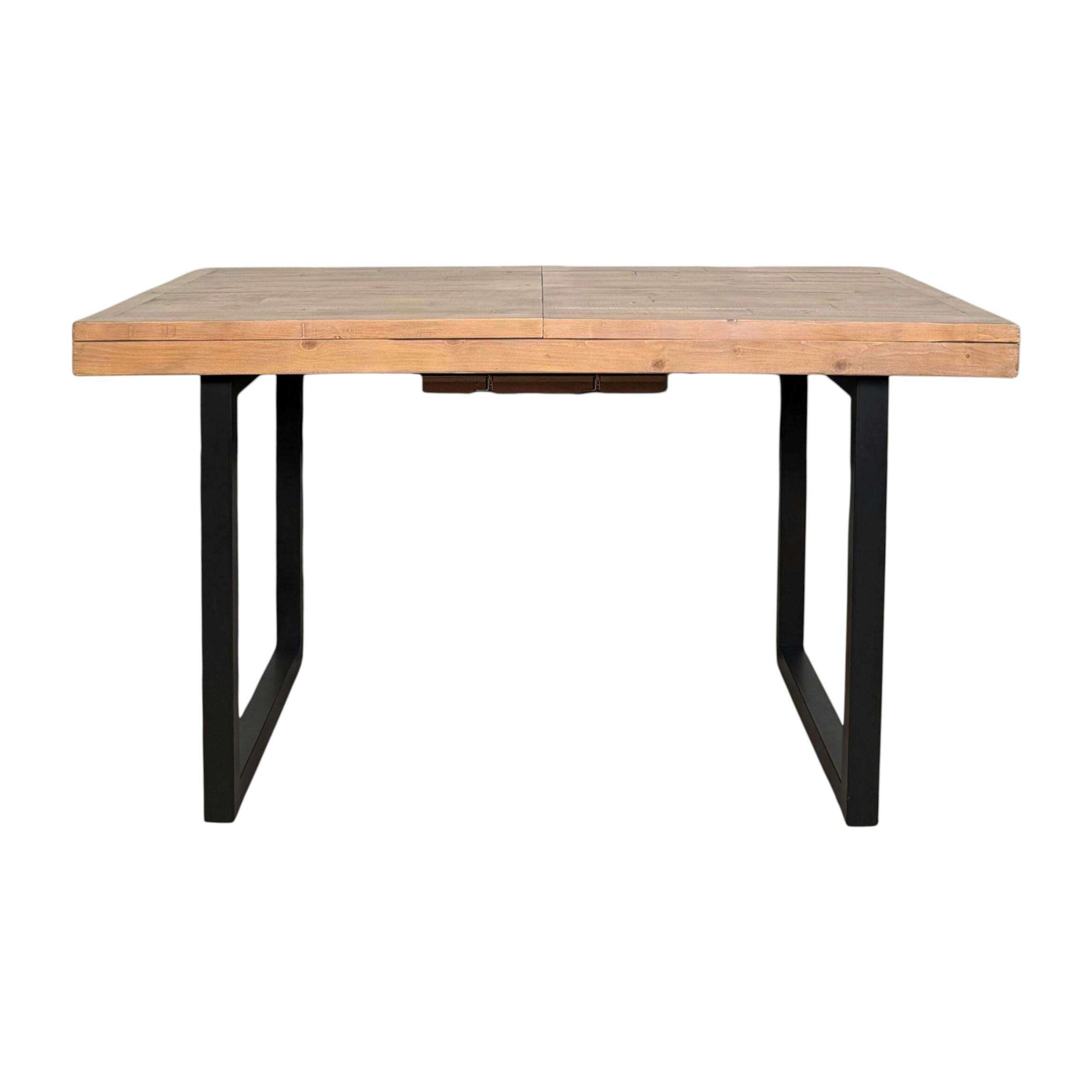 Table extensible 140/180 bois recyclé AUCKLAND