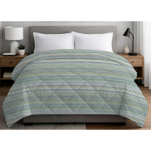 Trapuntino Estivo Leggero 100gr Ideale Primavera/ Estate Disegno Baia Verde