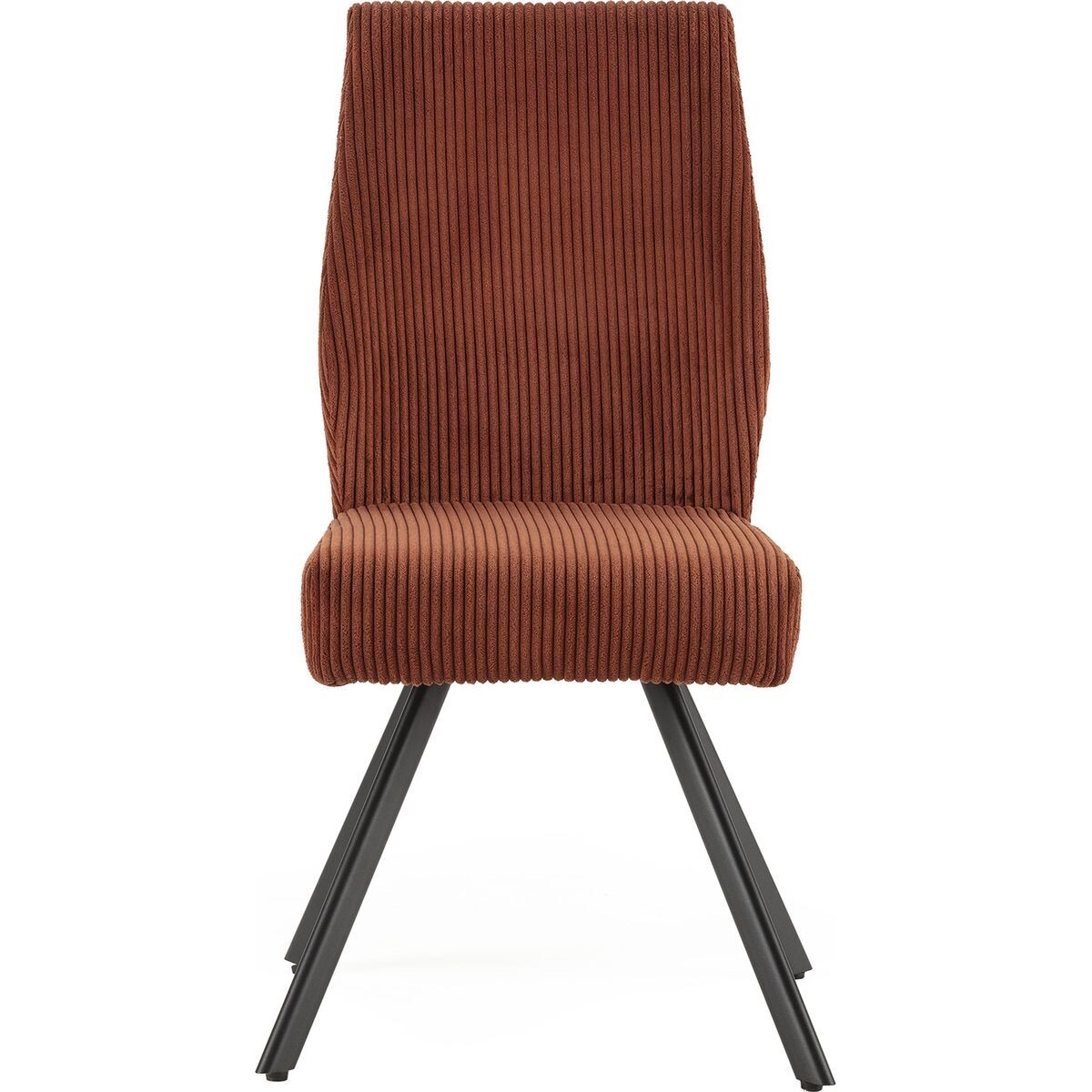 Lot de 2 chaises en velours côtelé - LAGOM