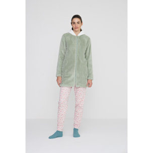 Giacca donna fox in coral con cappuccio Noidinotte