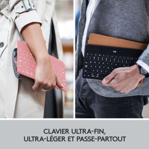 Clavier sans fil LOGITECH Keys-To-Go - Rose