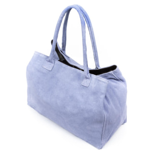 Annagrazia Borsa Shopper Donna.Vera Pelle Scamosciata