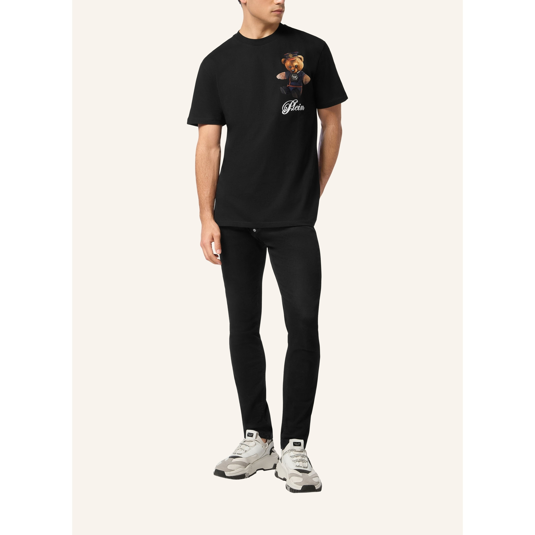 PHILIPP PLEIN Camiseta Cuello Redondo Ss TEDDY