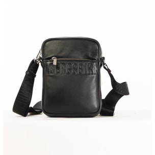 BIKKEMBERGS borsello uomo blu