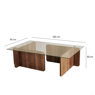 Table basse design LUAN