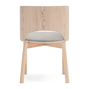 Silla Dam natural claro 2P/Caja