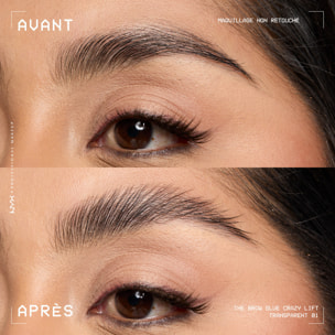 NYX Professional Makeup The Brow Glue Crazy Lift