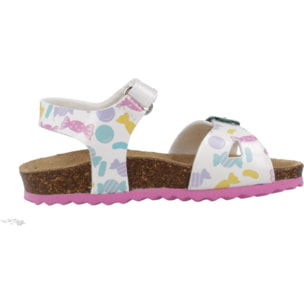 Sandalias Niña de la marca GEOX  modelo B SANDAL CHALKI GIRL BLANCO