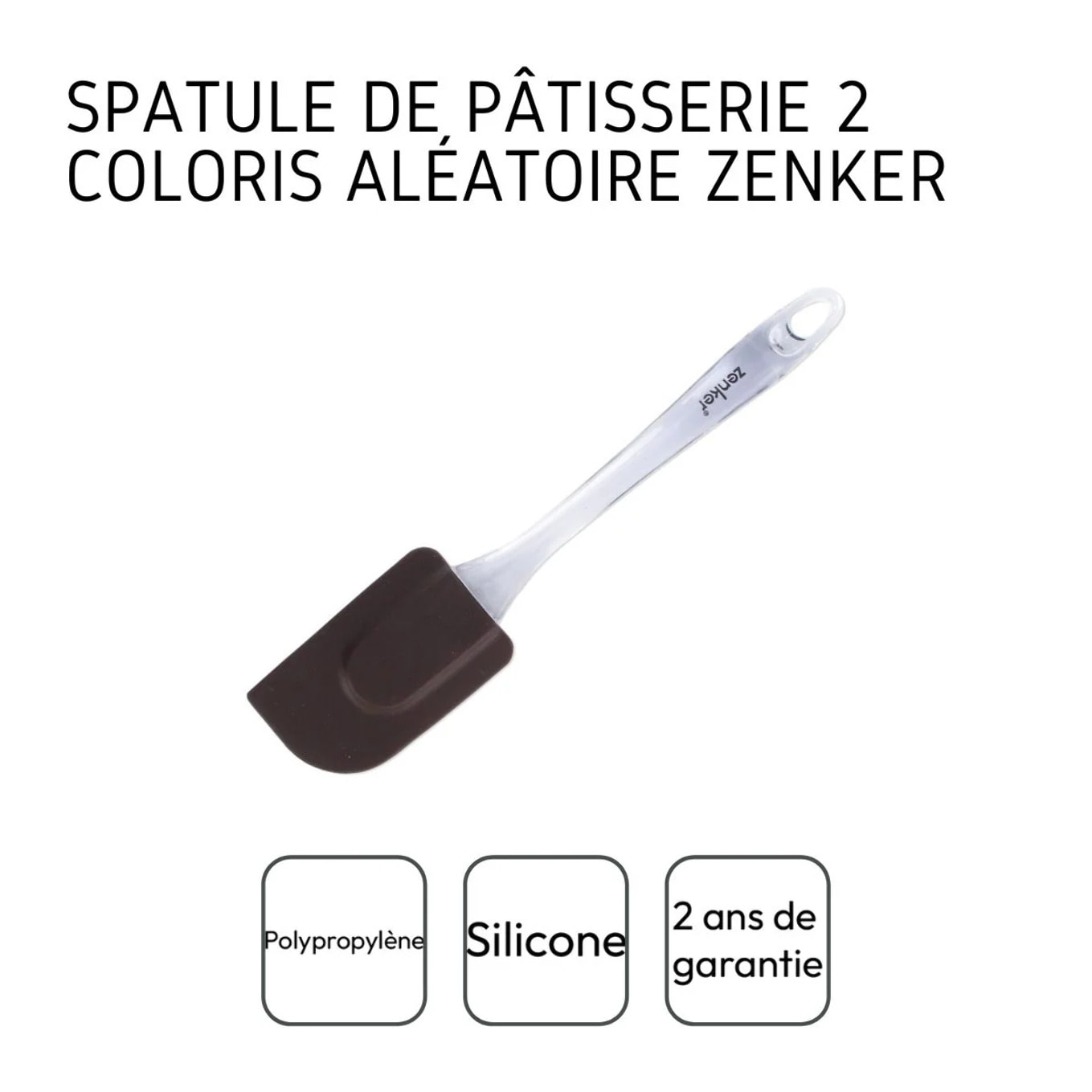 Ensemble de 2 Spatules de cuisine et de pâtisserie 26 cm Zenker Smart Pastry
