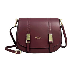 Borsa a tracolla Cheval Firenze Alice Bordeaux