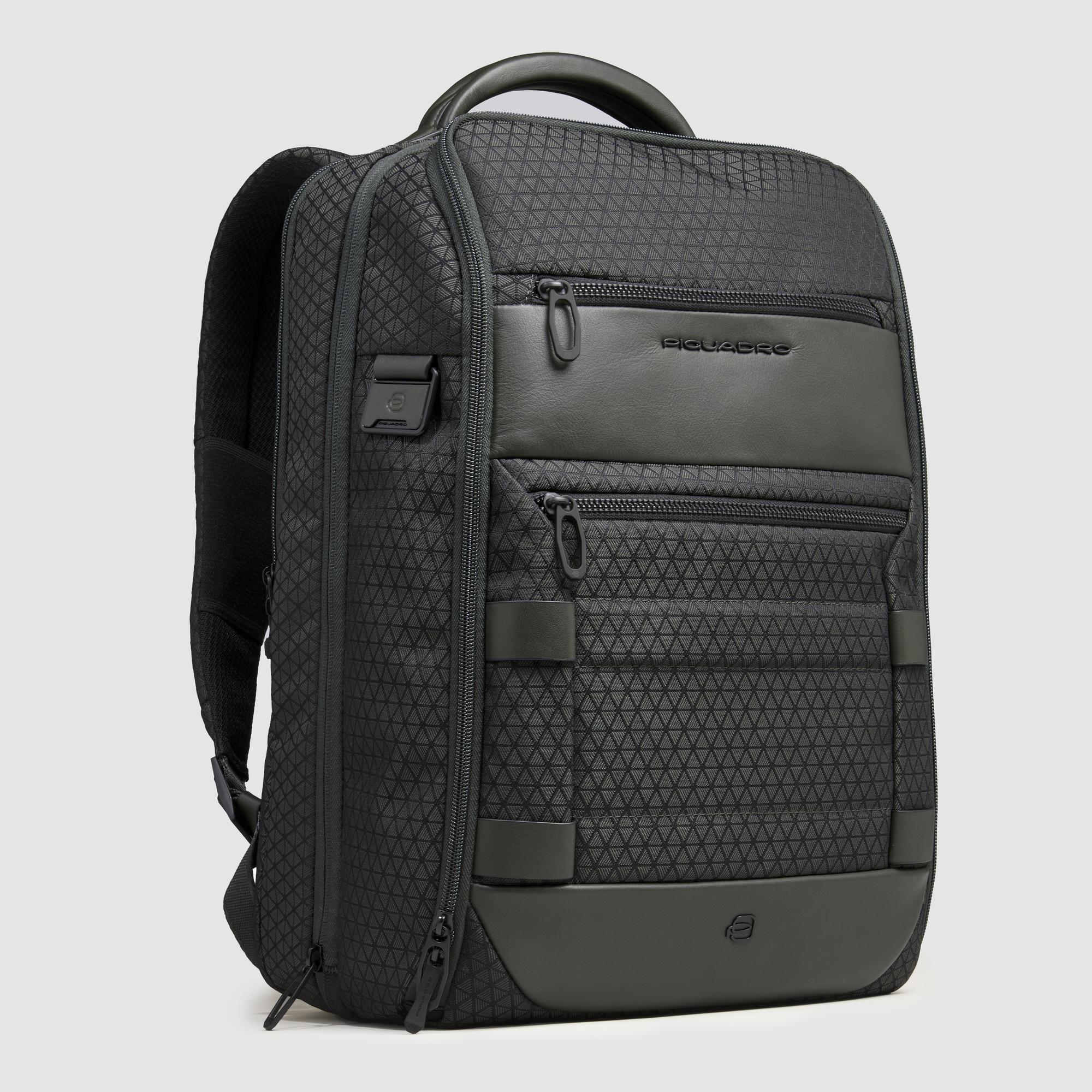 Piquadro Zaino da viaggio modulare 2 in 1 porta pc 15,6"