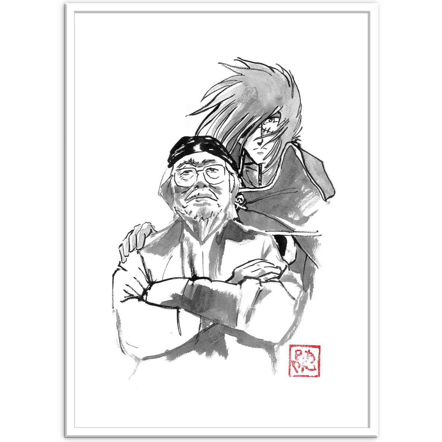 Affiche - Leiji Matsumoto - Pechane Sumie