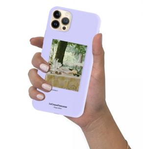 Coque iPhone 13 Pro Silicone Liquide Douce lilas Été Provencal La Coque Francaise.