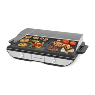 Plancha électrique RIVIERA ET BAR QPL700 grill combiné