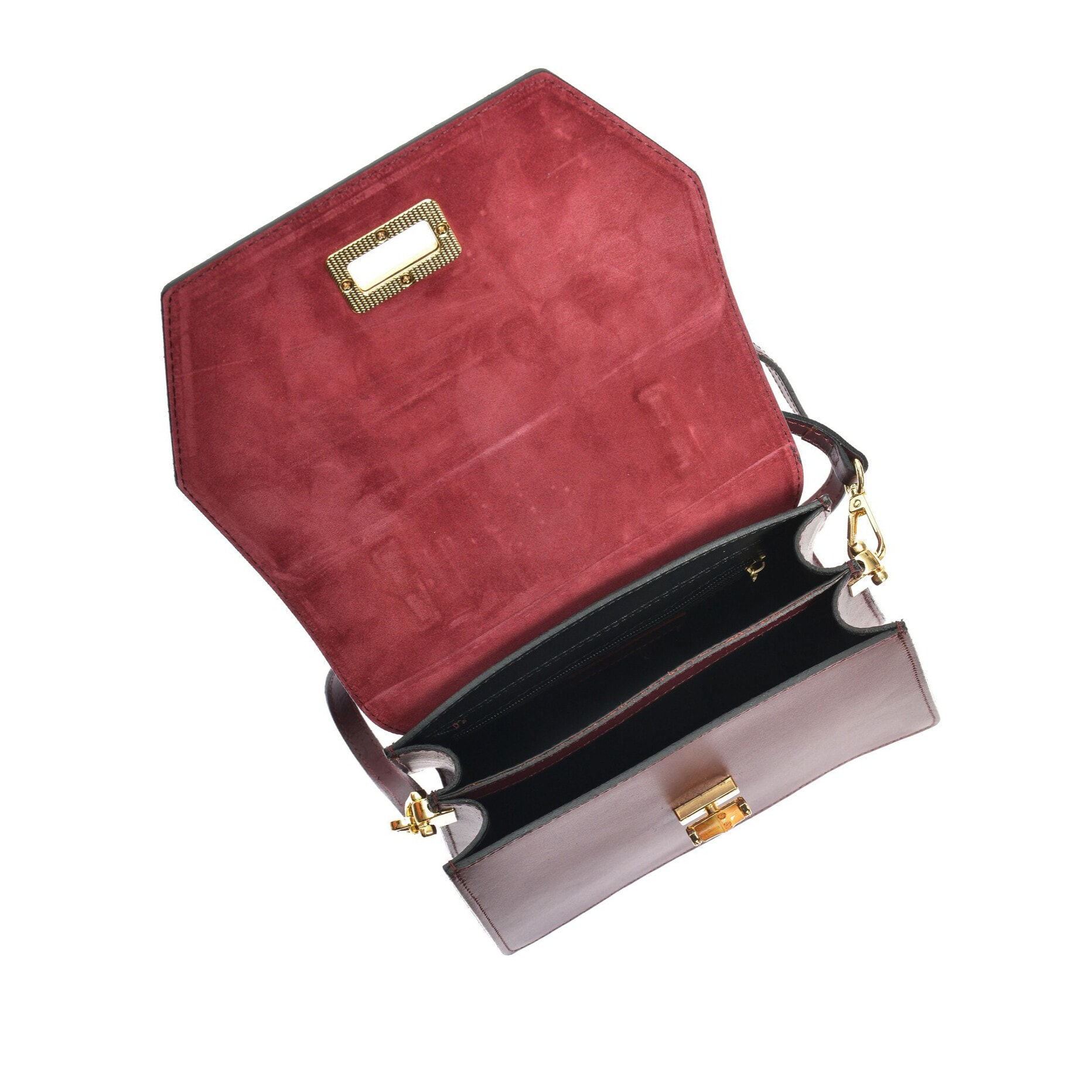 Borsa a mano Anna Luchini Bordeaux